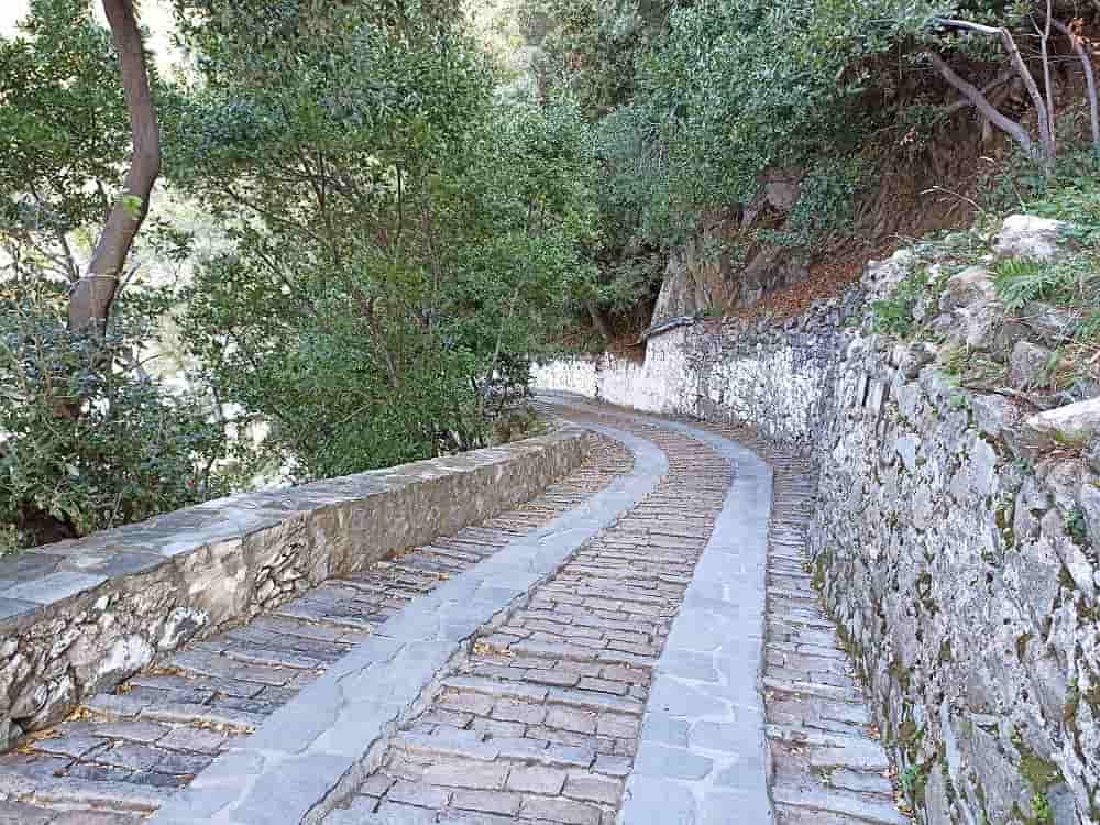 Дорога в монастырь Григориат