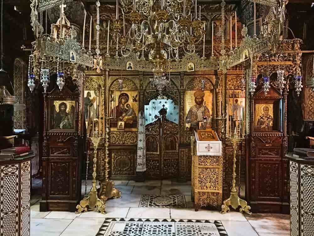 Соборный храм монастыря Ставроникита на Святой Горе Афон