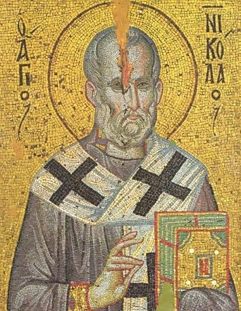 Икона святого Николая "Стридас" (Устричный)