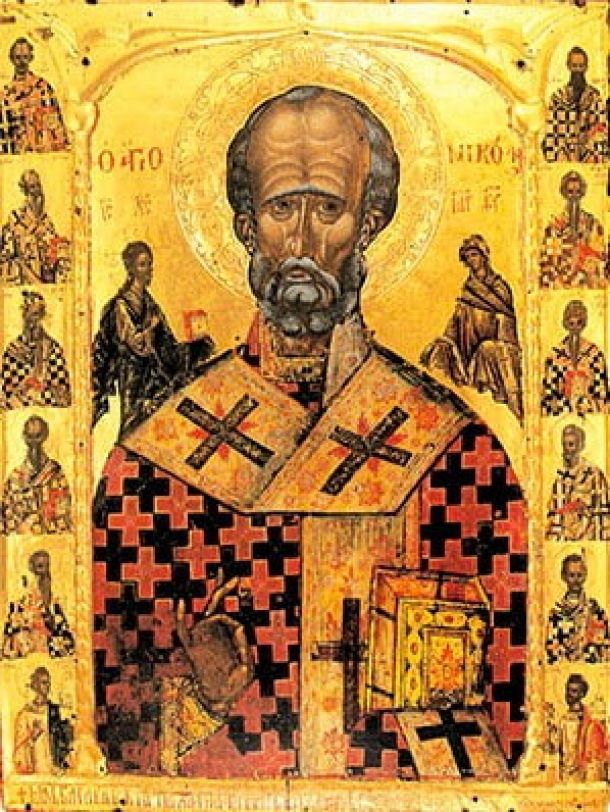 Икона святителя Николая Григориат