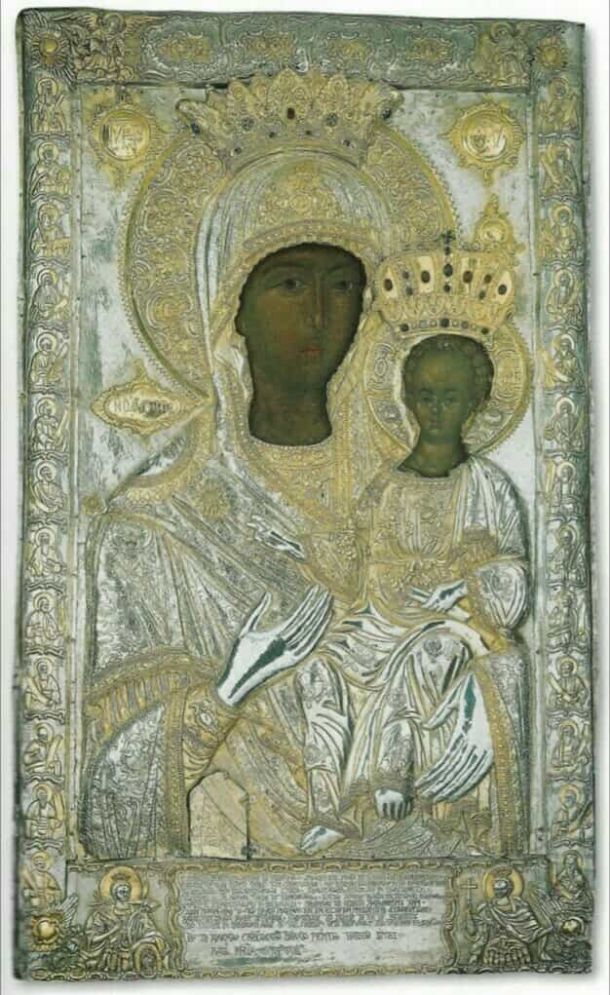 Икона Одигитрия монастыря Ксенофонт на Афоне