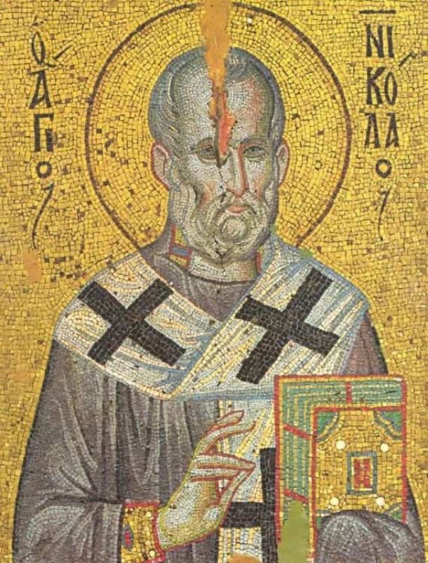 Икона святителя Николая Устричного