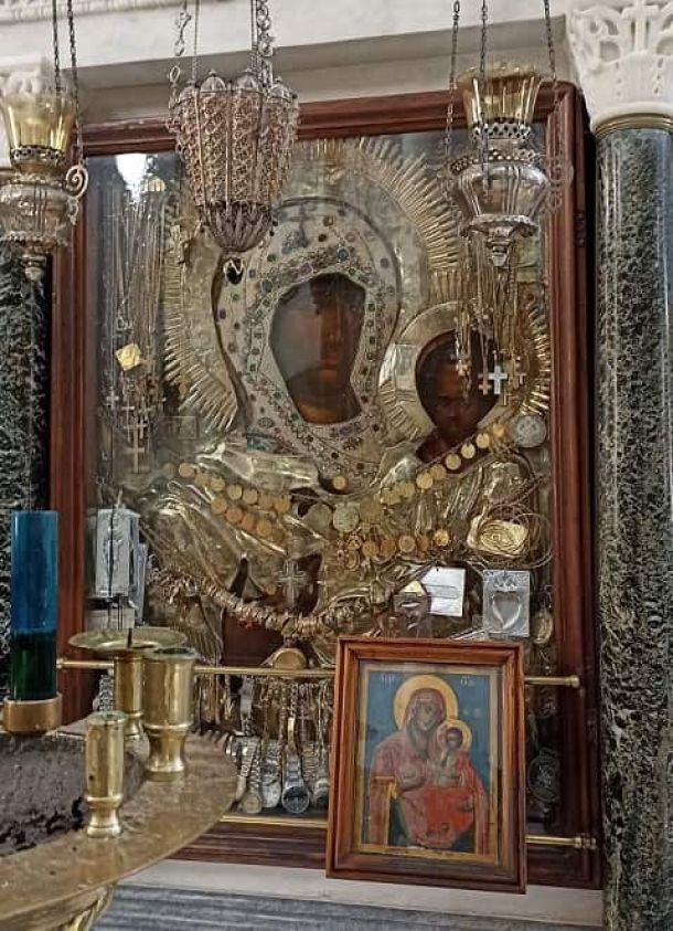 Икона Одигитрия монастыря Констамонит